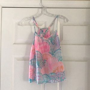 Lilly Pulitzer sheet tank top